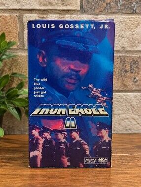 Iron Eagle 2 Action War 1988 VHS video tape movie